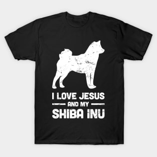 Shiba Inu - Funny Jesus Christian Dog T-Shirt